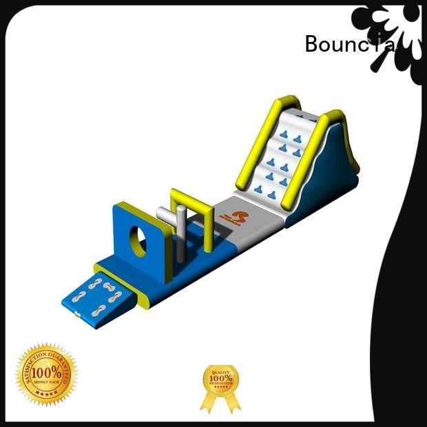 Bouncia Brand sport course commercial small inflatable water park rental
