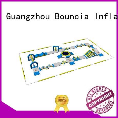 Hot blow up water park park Bouncia Brand