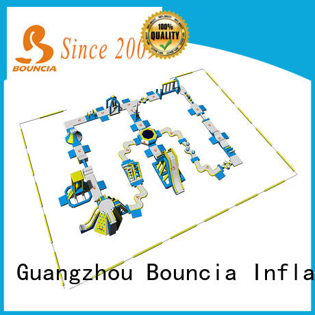 Bouncia 100 people inflatable water slide for sale personalized for outdoors
