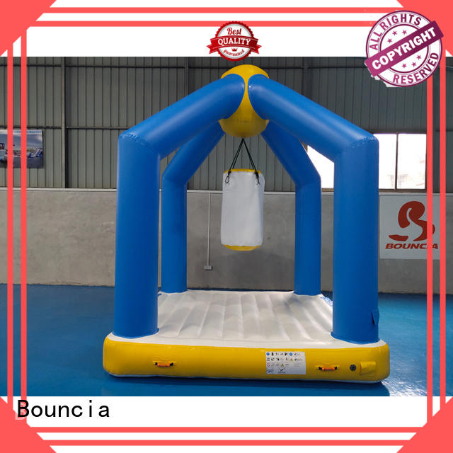 inflatable factory exciting double pool Bouncia Brand inflatable water games