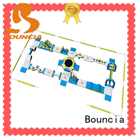 Bouncia commercial inflatable aqua park personalized for kids