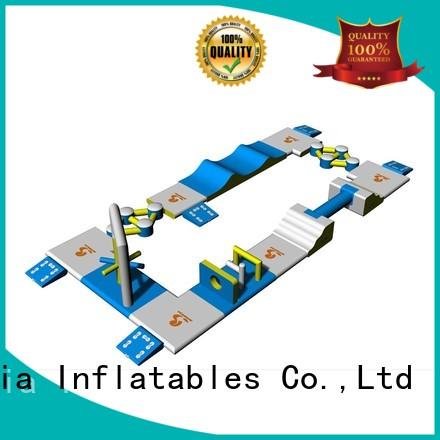 small inflatable water park kids big Bouncia Brand