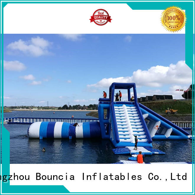 pool top selling certificate inflatable water games Bouncia Brand company