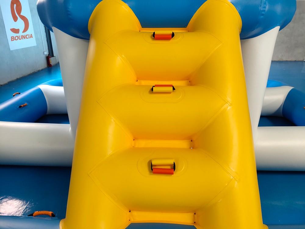 Bouncia ramp inflatable floating slide for lake manufacturers for kids-2