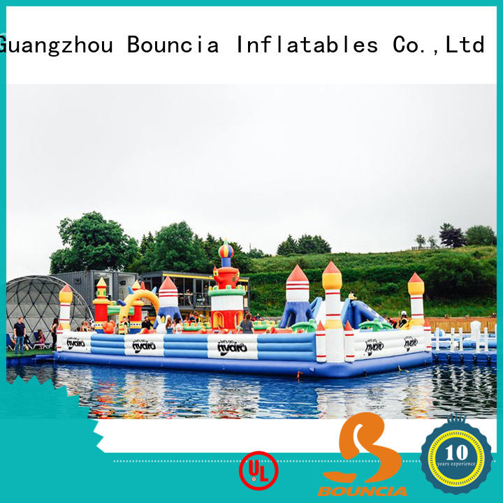 Bouncia lake inflatables China for kids