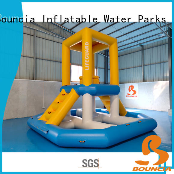Bouncia High-quality inflatable water slides for adults manufacturers for pool