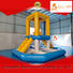 Bouncia floating inflatable water slide for sale manufacturer for kids