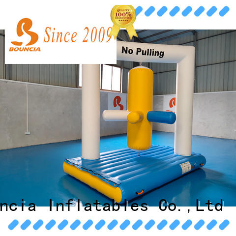 Bouncia jumping platform giant water inflatables Supply for outdoors