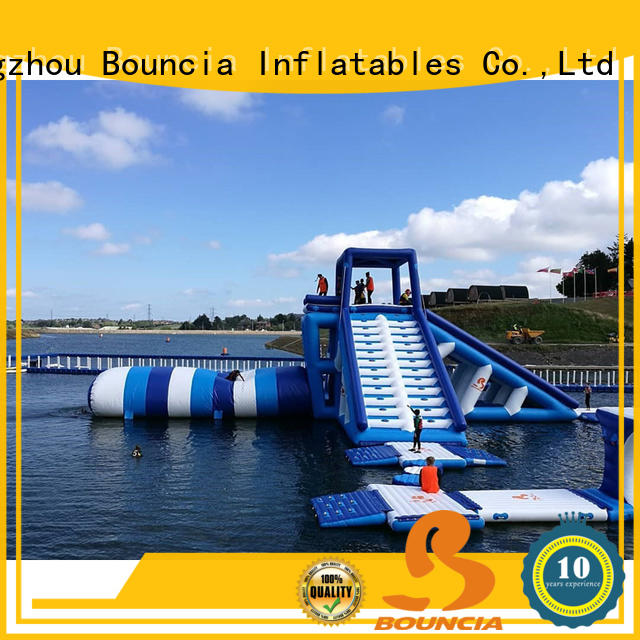 Bouncia ramp outdoor water park for business for adults