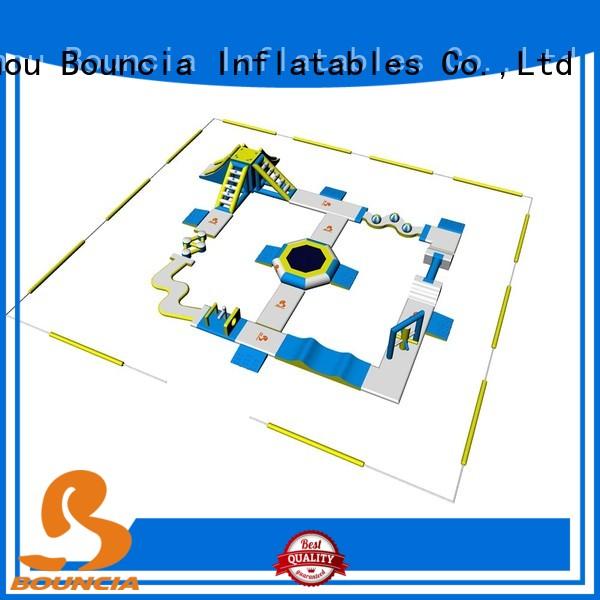 commercial tower swimming inflatable float Bouncia Brand