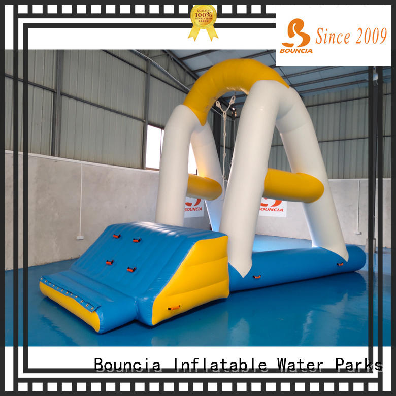 Bouncia floating inflatable water park for sale factory for adults