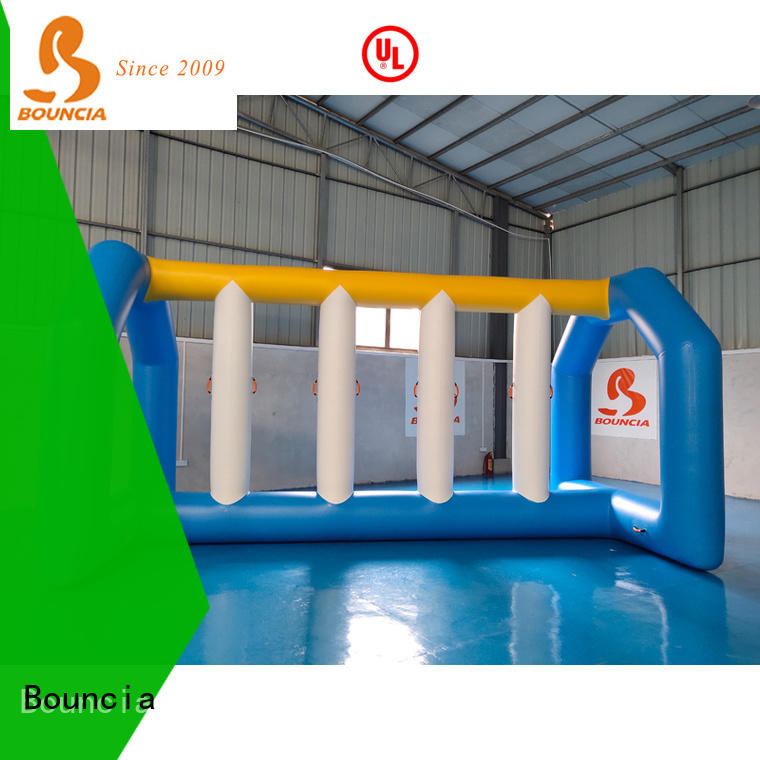 stable inflatable floating slide for lake mini games from China for outdoors