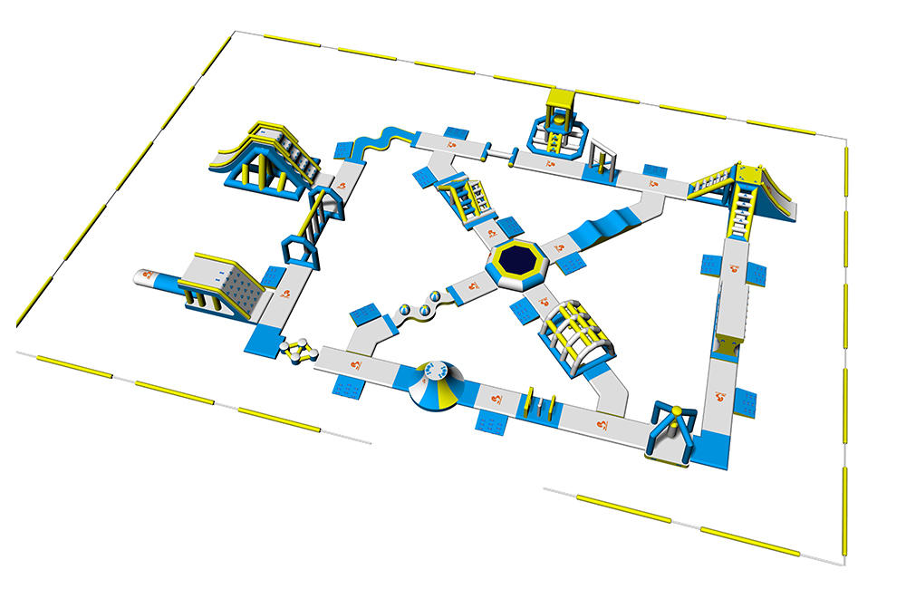 Bouncia -Bouncia Inflatable Water Park Games For Open Water | Water Theme Park