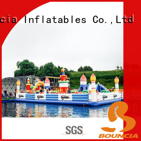 Bouncia stable outdoor inflatable water slide factory for student