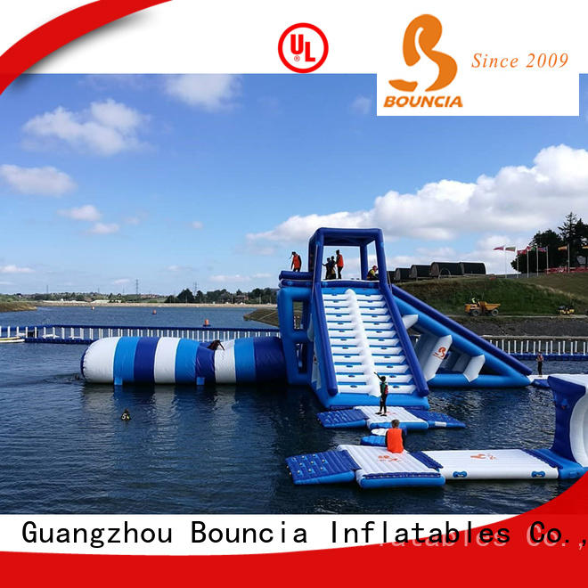 Bouncia floating water park games Supply for kids