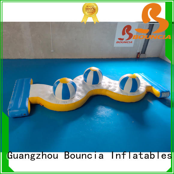 guard tower bouncy water slide ramp for pool Bouncia