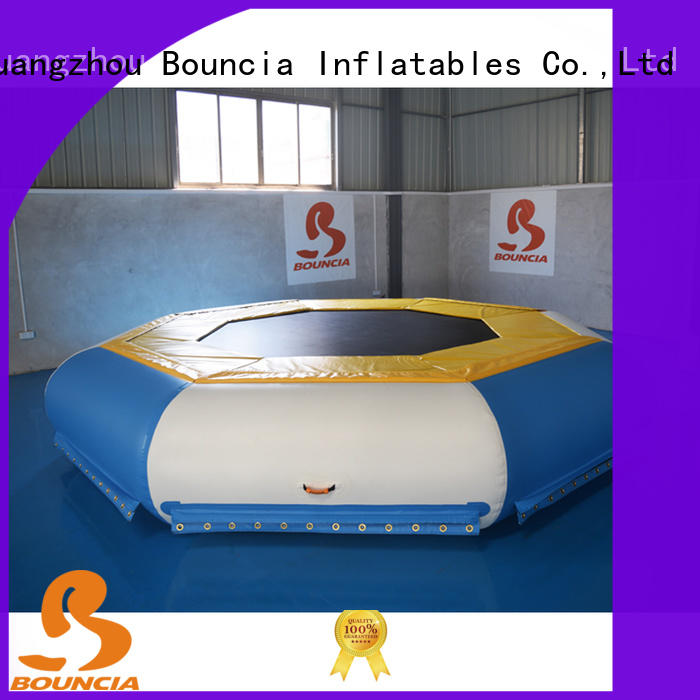 Bouncia Latest inflatable course Supply for pool